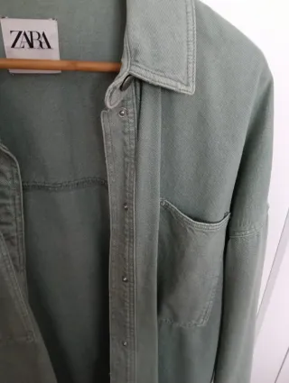 Sobrecamisa Zara Mujer Talla M