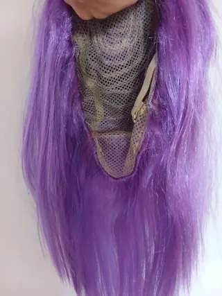 Peluca K-pop Rumi Morada