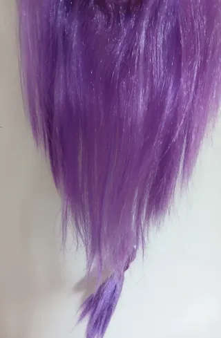 Peluca K-pop Rumi Morada