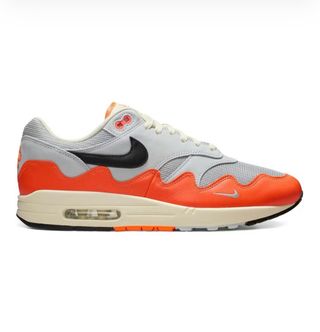 Air Max 1 Patta Waves Gris Naranja