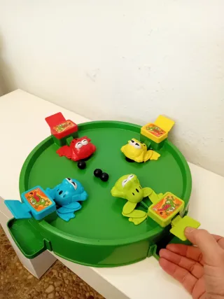 Juego Traga Bolas Ranas