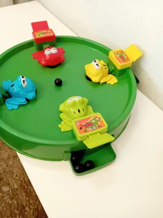 Juego Traga Bolas Ranas
