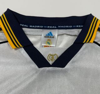 Camiseta Real Madrid Retro Raúl Talla L 1998/99