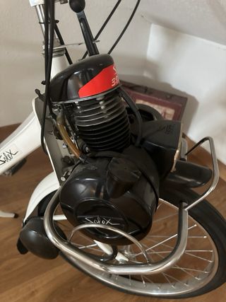 Velosolex Bicicleta con Motor Blanca