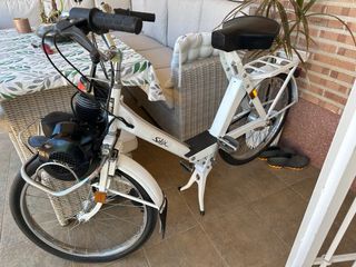 Velosolex Bicicleta con Motor Blanca