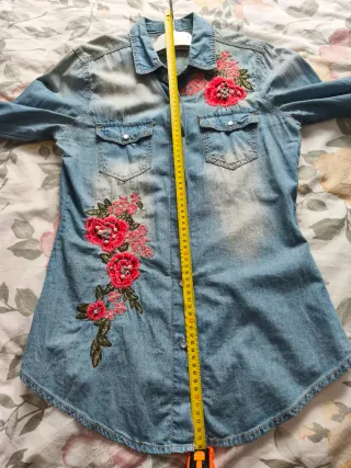 Camisa vaquera MONDAY PREMIUM bordada