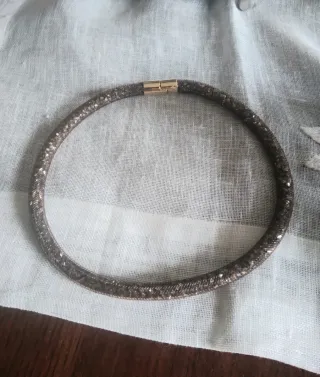 Bracciale Swarovski marrone bruciato