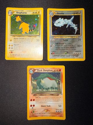 Lotto Pokemon, condizioni miste da played a exc