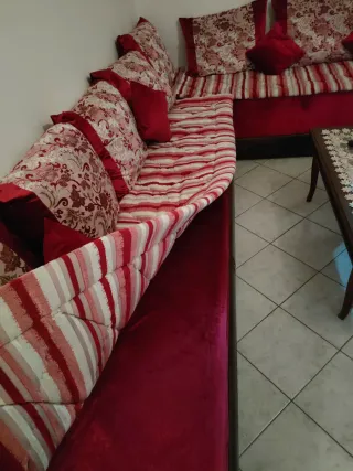 Divano angolare stile nord africano