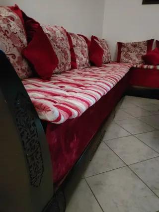 Divano angolare stile nord africano