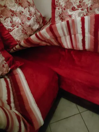 Divano angolare stile nord africano