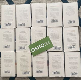 15 libros+15 DVD’s de OSHO ( Sin desempaquetar)