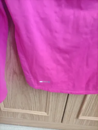 Camiseta térmica running mujer rosa