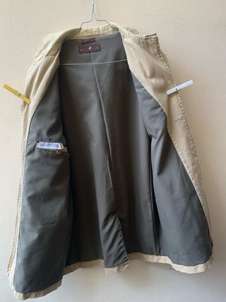 Giacca Ruben Wood Beige vintage size XXL -cotone