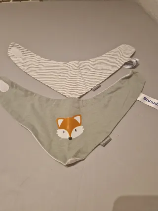 2 Baberos Babydream Zorro y Rayas