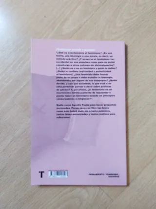 Feminismo pasado y presente. Camille Paglia.