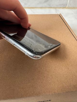 iPhone XS Max Argento - Schermo Rotto