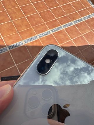 iPhone XS Max Argento - Schermo Rotto