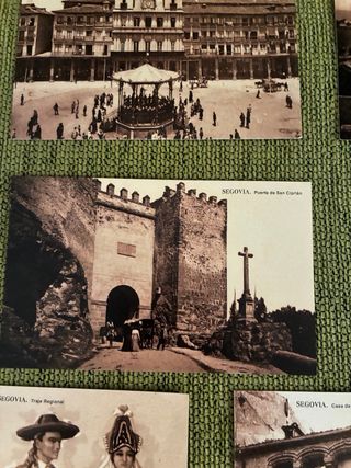 10 Postales Antiguas Segovia (1905-1910)