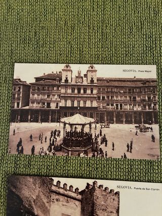 10 Postales Antiguas Segovia (1905-1910)