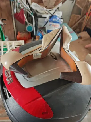 Zapatos Balenciaga París Beige