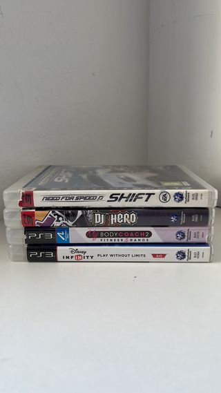 PS3 Need for Speed Shift, DJ Hero, Body Coach 2, D