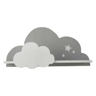 Estanterías infantil nubes y estrellas