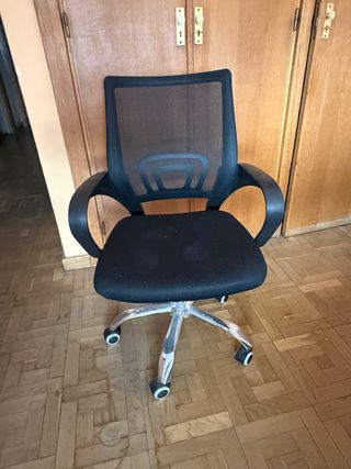 Silla de escritorio con ruedas y reclinable