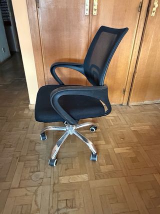 Silla de escritorio con ruedas y reclinable