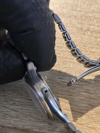 Reloj Seiko Quartz bicolor