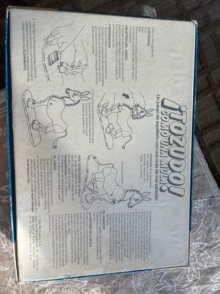 Juego de mesa ¡Tozudo como una mula! Original 80’