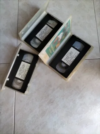 3 Cintas VHS Power Rangers (Español)