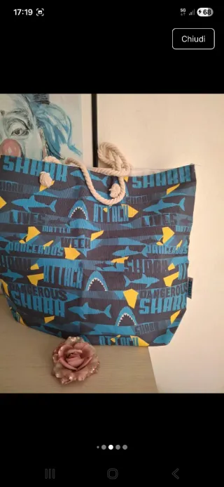 Borsa mare Coveri