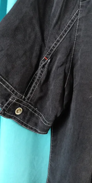 Camisa Punto Roma Negra