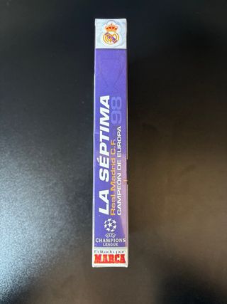 VHS La Séptima Real Madrid Campeón Europa