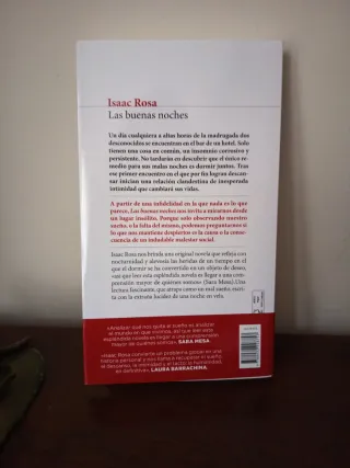 "Las buenas noches",libro