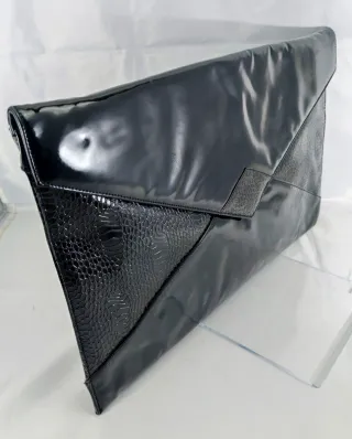 Pochette vintage anni 80 nera
