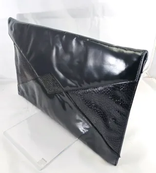 Pochette vintage anni 80 nera