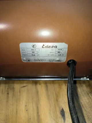 Calefactor Vintage Marrón