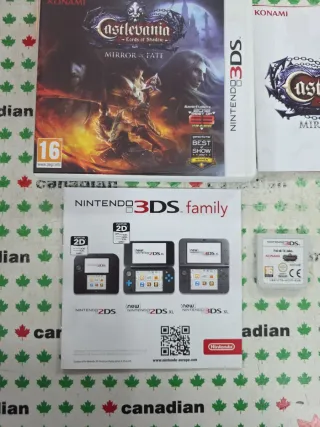 Castlevania Lords of Shadow Mirror of Fate 3DS