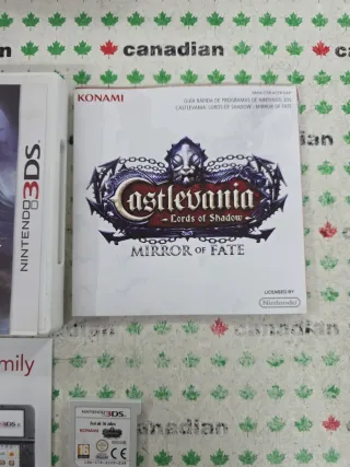 Castlevania Lords of Shadow Mirror of Fate 3DS