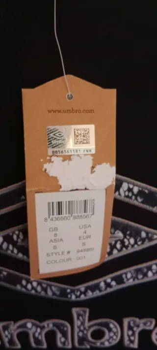 Felpa Umbro donna taglia S nuova