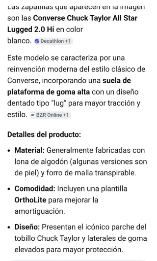 Zapatillas Converse T.38