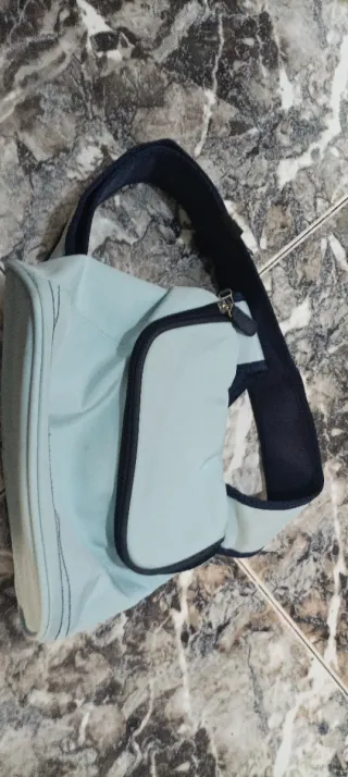 Bolso Bandolera Nike Vintage azul  celeste