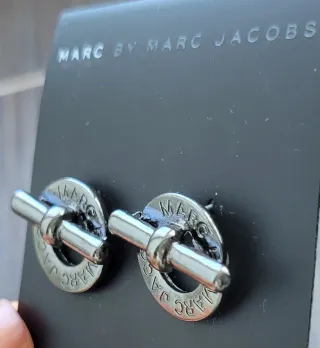 Pendientes Marc by Marc Jacobs dorados y plateados