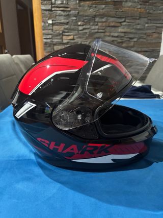 Casco integral Shark RIDILL 2 - Negro/Rojo
