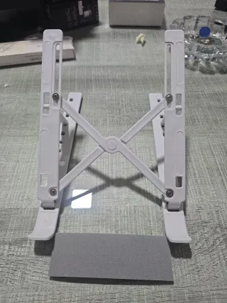 Soporte portátil/tablet blanco