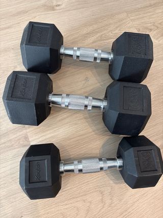 Mancuernas Kaytan 5kg y 2x7.5kg