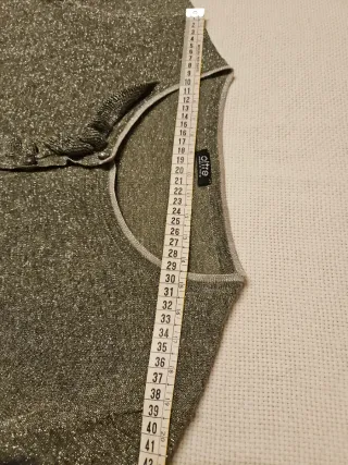 Cardigan Oltre lurex verde oliva