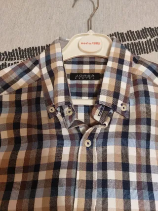 Camisa JORGE cuadros hombre